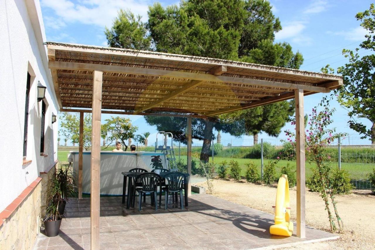 Quet - Casa Rural Con Piscina Privada En El Delta Del Ebro - Deltavacaciones Deltebre Zewnętrze zdjęcie