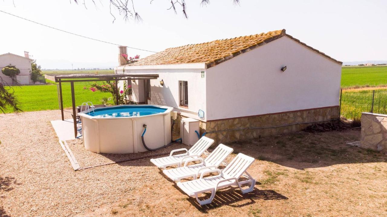 Quet - Casa Rural Con Piscina Privada En El Delta Del Ebro - Deltavacaciones Deltebre Zewnętrze zdjęcie