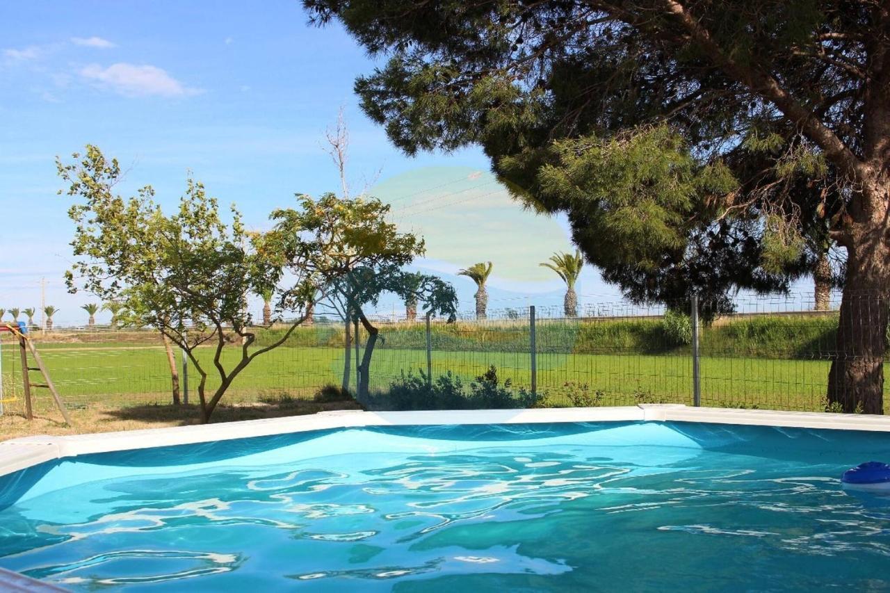 Quet - Casa Rural Con Piscina Privada En El Delta Del Ebro - Deltavacaciones Deltebre Zewnętrze zdjęcie