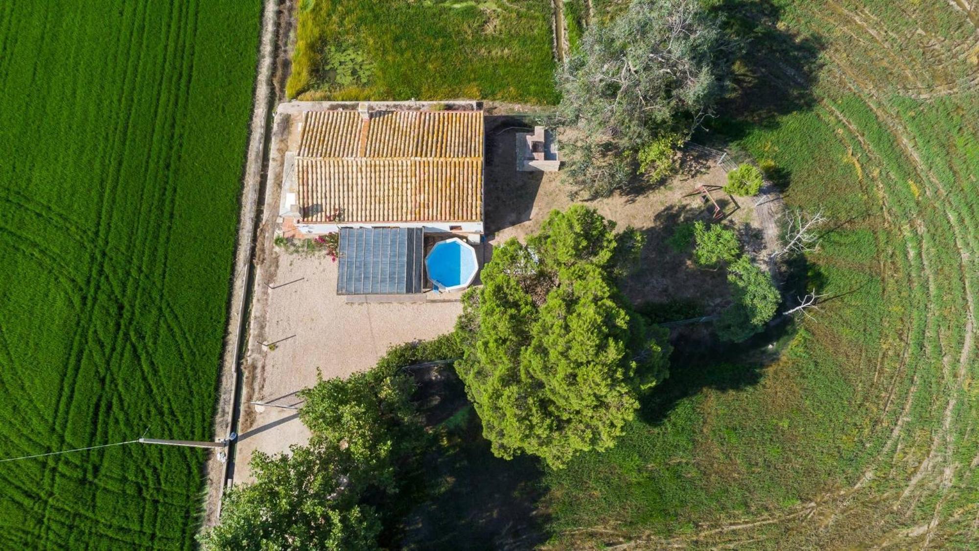Quet - Casa Rural Con Piscina Privada En El Delta Del Ebro - Deltavacaciones Deltebre Zewnętrze zdjęcie