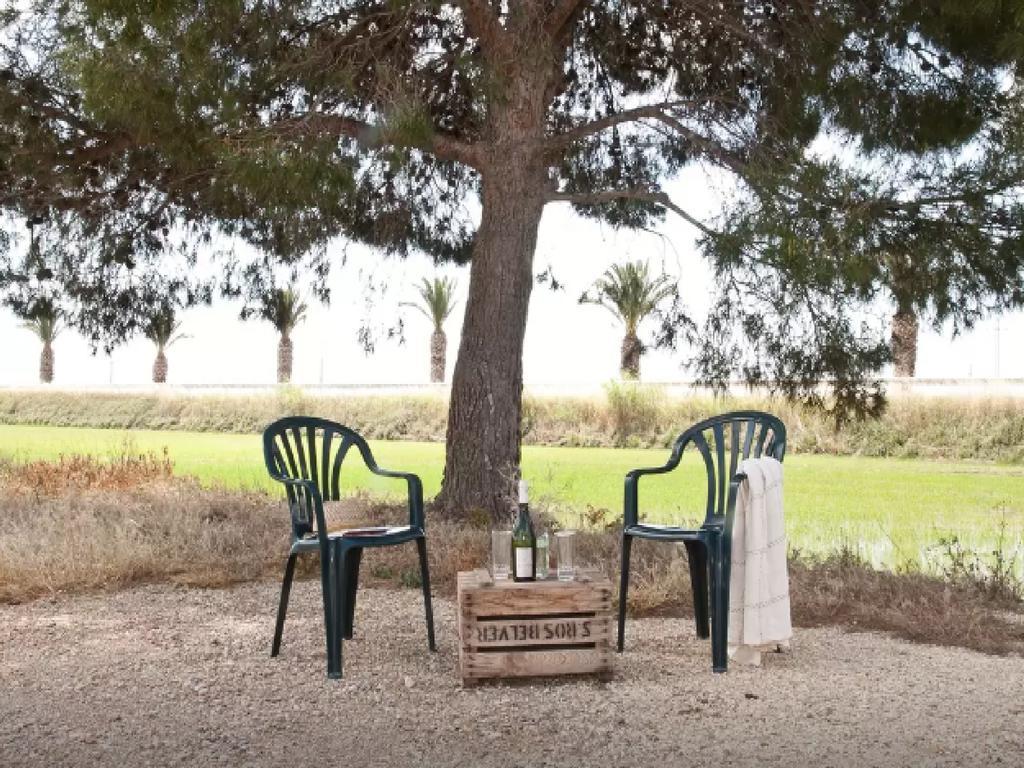 Quet - Casa Rural Con Piscina Privada En El Delta Del Ebro - Deltavacaciones Deltebre Zewnętrze zdjęcie
